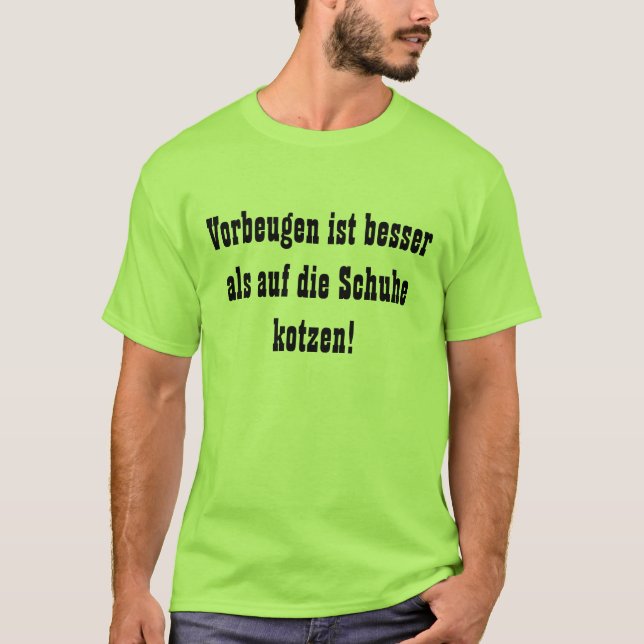 Vorbeugen ist besser tee (Framsida)