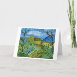 Vördnad till Cezanne noterar kortet Kort