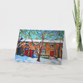 Vördnad till det Lawren Harris hälsningkortet Kort