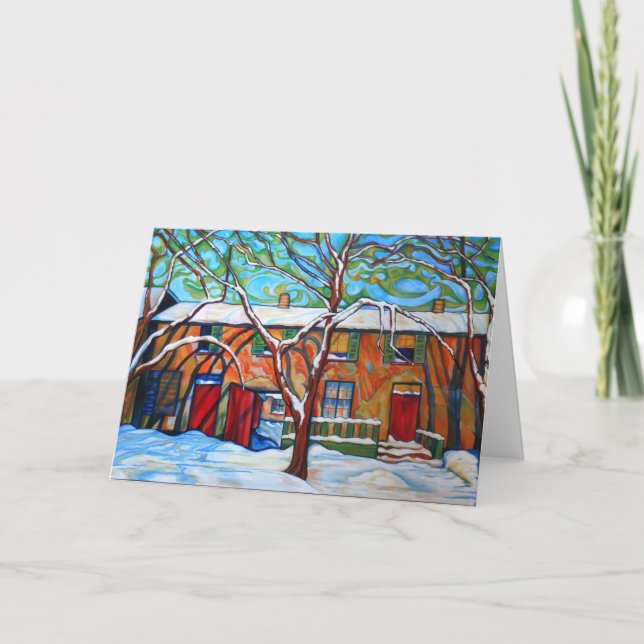 Vördnad till det Lawren Harris hälsningkortet Kort (Framsida)