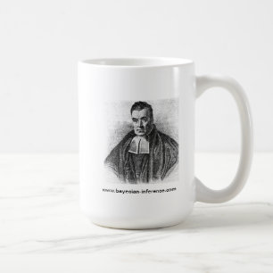 Vördnadsvärd Thomas Bayes kaffemugg