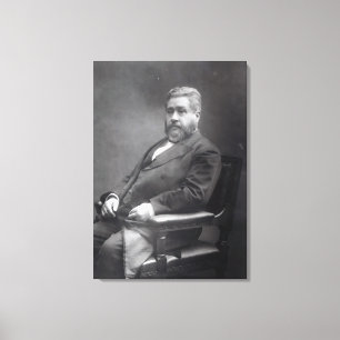 Vördnadsvärda Charles Haddon Spurgeon Canvastryck