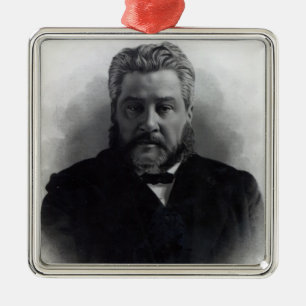 Vördnadsvärda Charles Haddon Spurgeon Julgransprydnad Metall