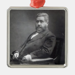 Vördnadsvärda Charles Haddon Spurgeon Julgransprydnad Metall