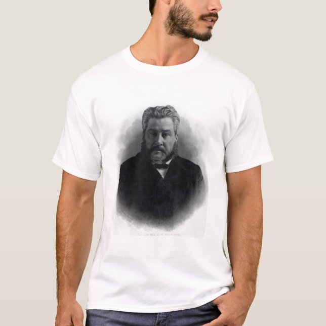 Vördnadsvärda Charles Haddon Spurgeon T Shirt (Framsida)