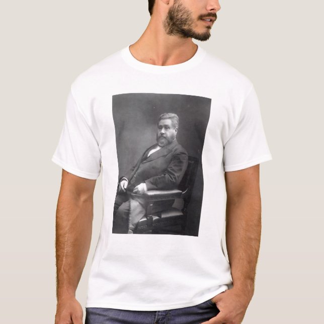 Vördnadsvärda Charles Haddon Spurgeon Tee Shirt (Framsida)