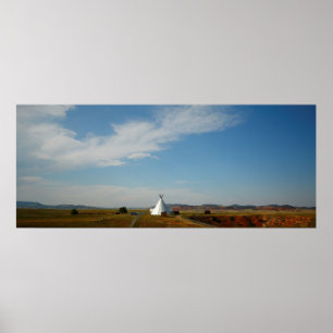 Vore buffalo-hoppet, Wyoming Poster