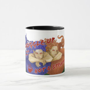 Voris matta Snuggle upp den Hot&Steamy muggen Mugg