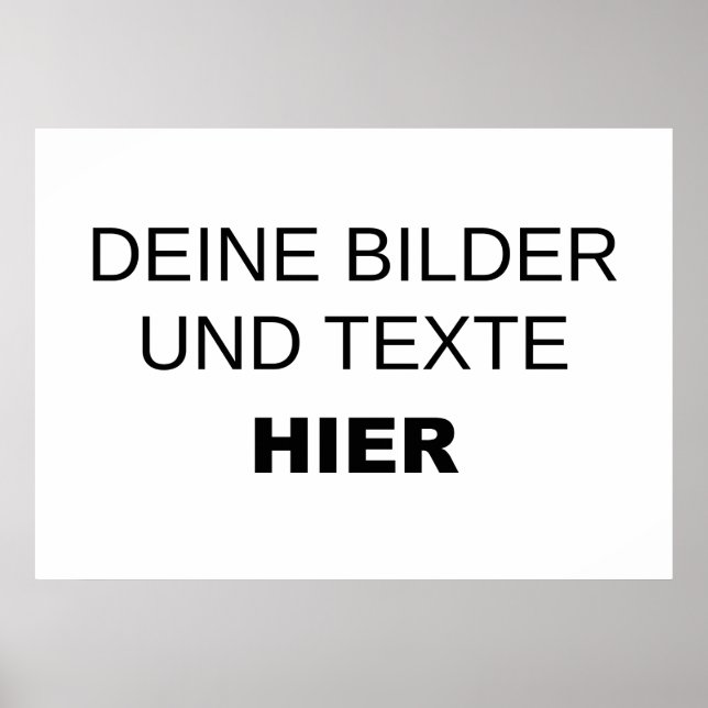 Vorlage für individuelle Poster (Framsidan)