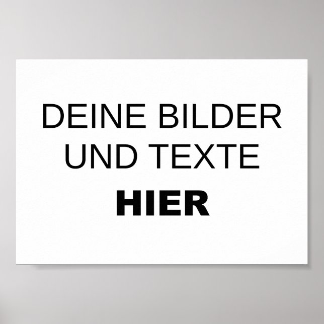 Vorlage für individuelle Poster (Framsidan)