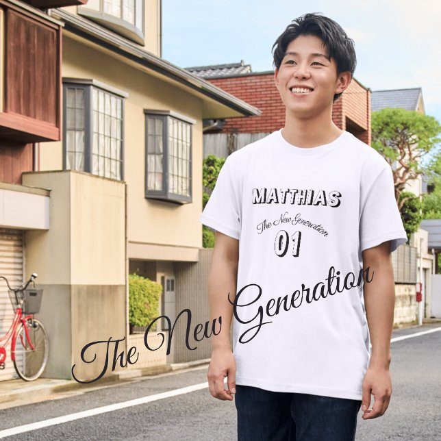 Vorname "Matthias" - The New Generation 01 -  T Shirt (Skapare uppladdad)