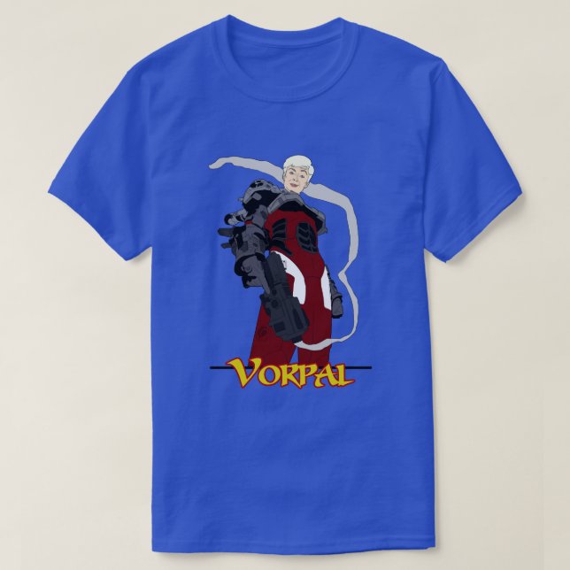 Vorpal Character TShirt: Vorpal T Shirt (Design framsida)