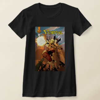 Vorpal Tecknad Bok Shrt: Täck 2 T Shirt