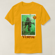 Vorpal Tecknad Bok TShirt: Fling TShirt
