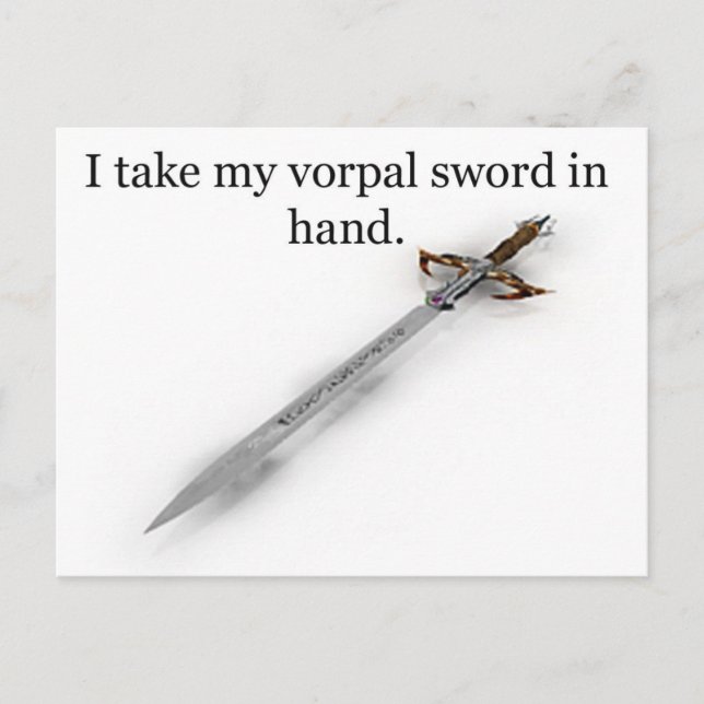 Vorpal Vykort (Framsida)