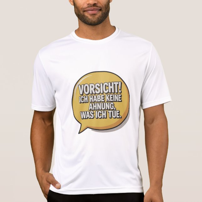 Vorsicht T Shirt (Framsida)