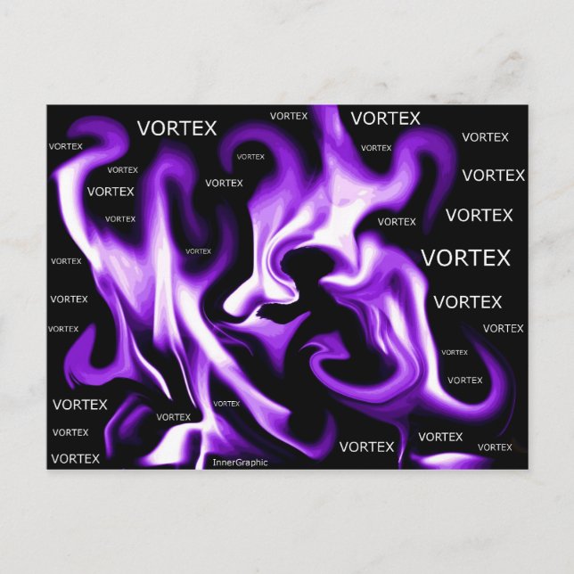’VORTEX’ Abraham-Hicks Vykort (Framsida)