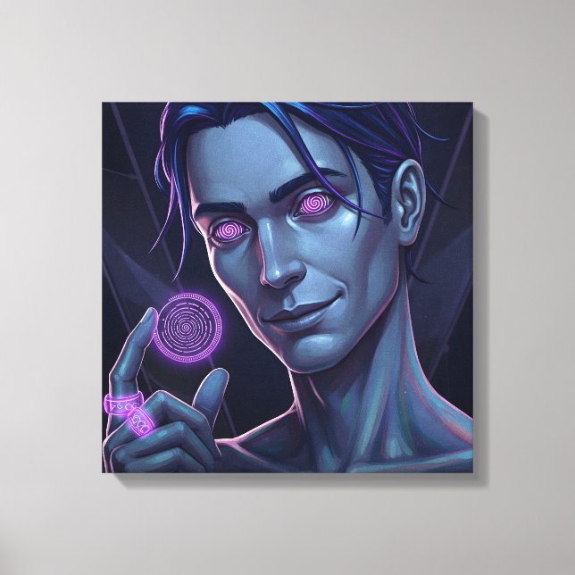 Vortex Clown Canvastryck (Framsida)