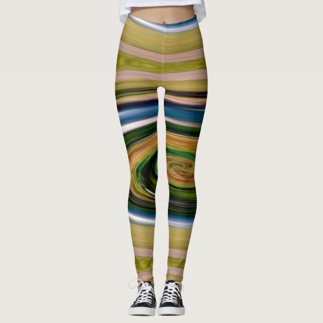 Vortex Earth Leggings (Framsida)