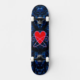 Vortex Heart Mini Skateboard Bräda 18,5 Cm