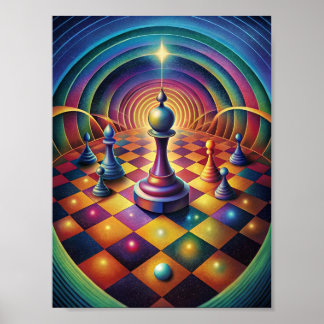 "Vortex of Strategy" Poster