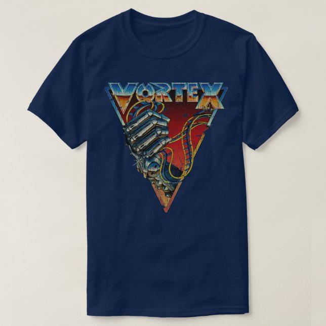 Vortex Roller Underlägg 1987 T Shirt (Design framsida)