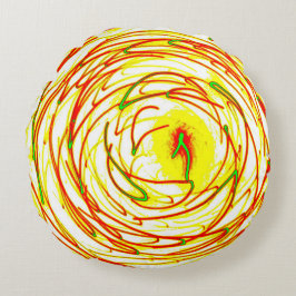Vortex Round Cushion Runde Kissen Rund Kudde