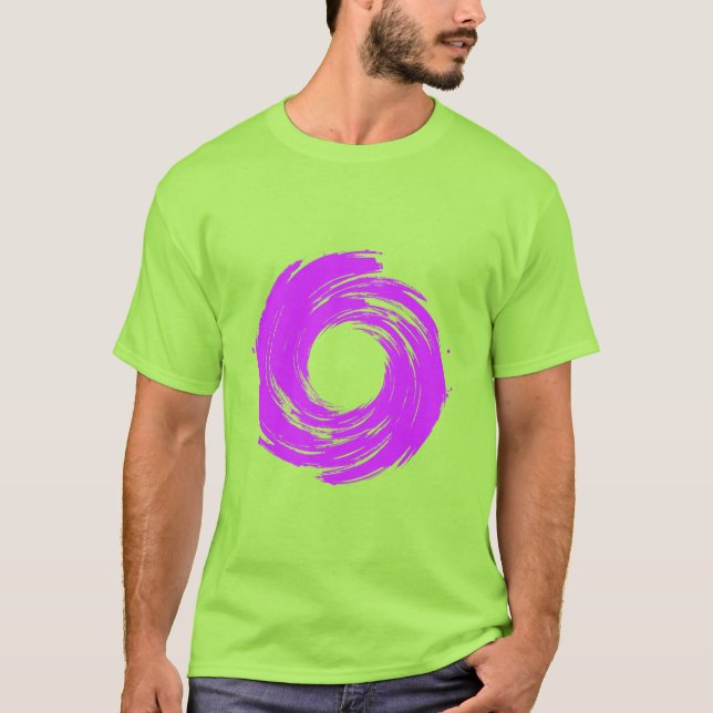 Vortex Roxo T Shirt (Framsida)