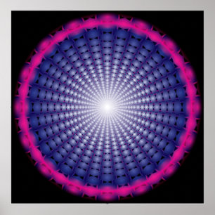 Vortex Spiral Poster