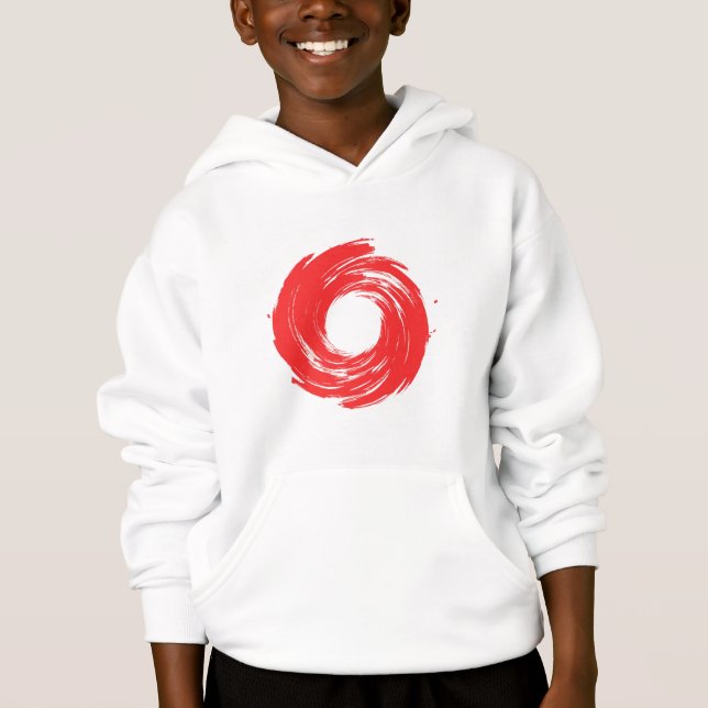 Vortex Vermelho T Shirt (Framsida)
