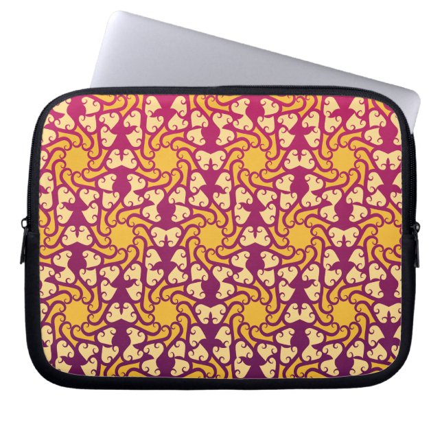 Vórtice Amanecer Laptop Fodral (Framsidan)