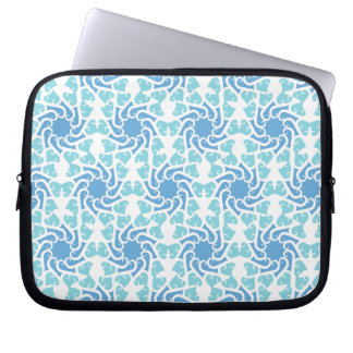 Vórtice Azul Laptop Fodral