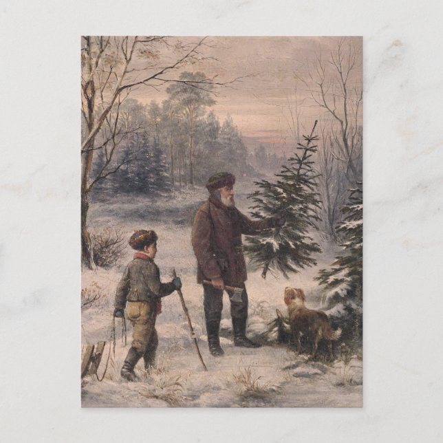 Vorweihnacht | F Kruger| Tysk jul Helg Vykort (Framsida)