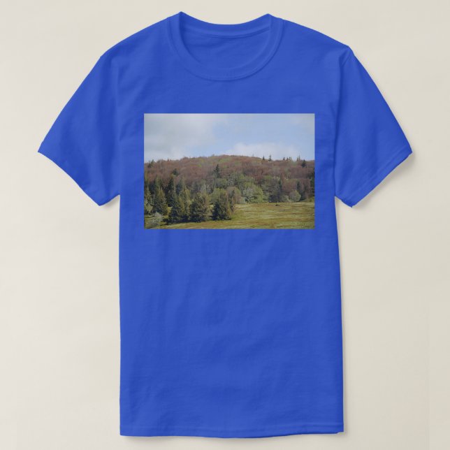 Vosges bokskog som bränts genom frysning 2 t shirt (Design framsida)