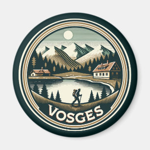 Vosges Frankrike-bricka Magnet