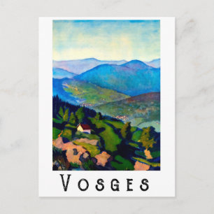Vosgesbergen, Frankrike Vykort