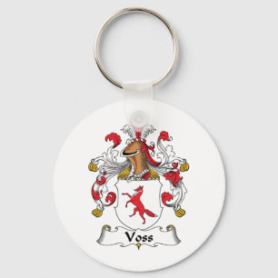 Voss Family Crest Nyckelring