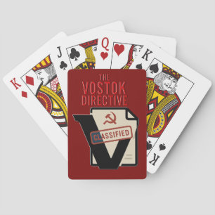Vostok-direktivet - Uppspelningsbil för konspirati Casinokort