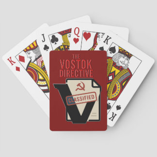 Vostok-direktivet - Uppspelningsbil för konspirati Casinokort