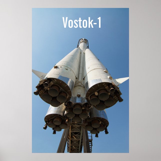 Vostok, Vostok-1 Poster (Framsidan)