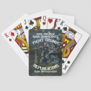 Vot Politisk Patriotisk Trump Republikanska partie Casinokort