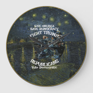 Vot Politisk Patriotisk Trump Republikanska partie Stor Klocka