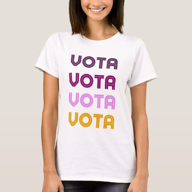 VOTA x4 T-shirt (Framsida)
