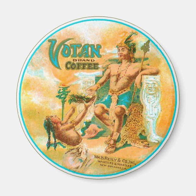 Votan Coffee Magnet (Framsidan)