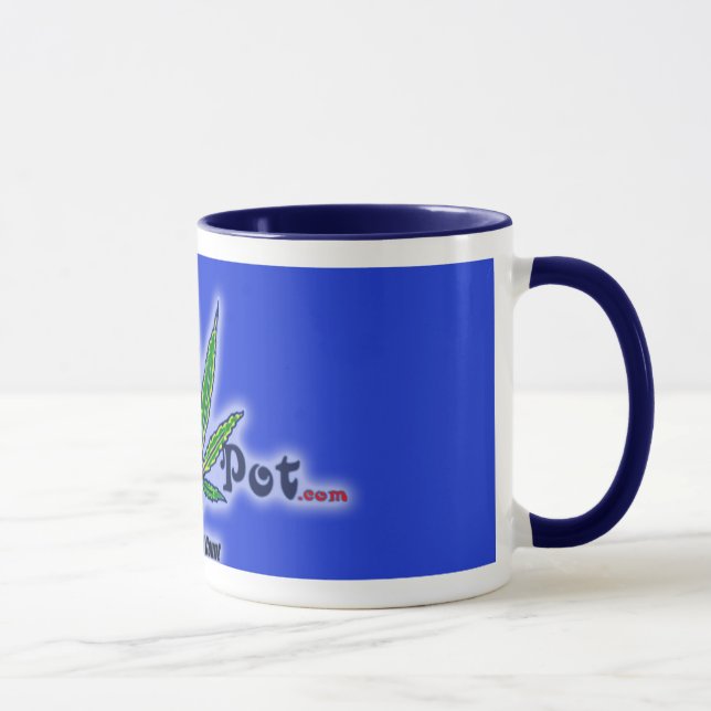 Vote4Pot-kaffemugg Mugg (Höger)