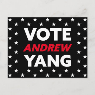 Vote Andrew Yang New York City Mayor Black Vykort