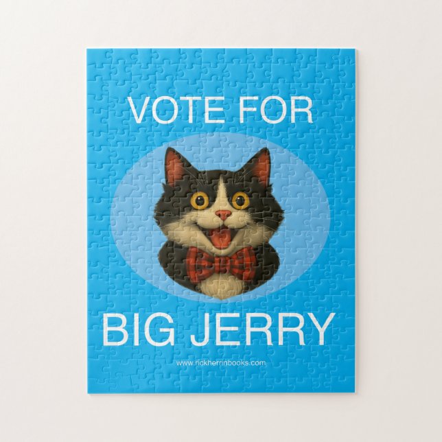 Vote for Big Jerry puzzle Pussel (Vertikal)