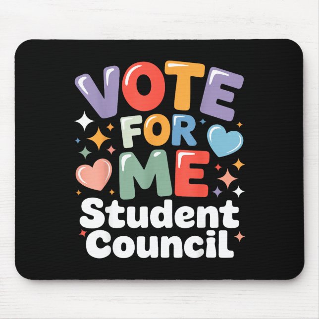 Vote For Me Student Council Vibes School Election  Musmatta (Framsidan)
