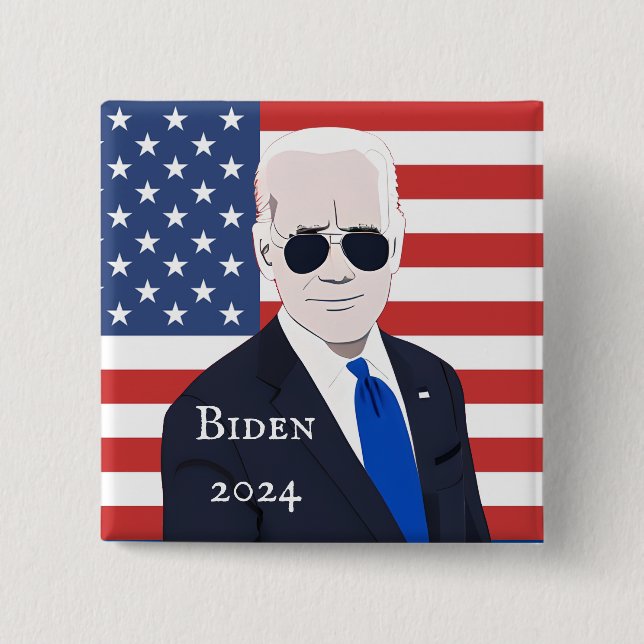 Vote Joe Biden | 2024 Presidentval i USA Knapp (Framsida)