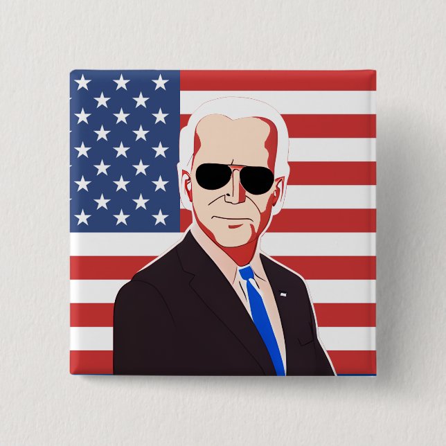 Vote Joe Biden | 2024 Presidentval Knapp (Framsida)